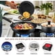 thumbnail image 4 of de Ollas y Sartenes Antiadherente Chef Set, 8 Piezas Sartén para Freír de Grandes, Utensilios de Cocina de Granito sin PFOA, Batería de Cocina para Todo Tipo de Estufas, 4 of 9