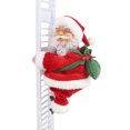 thumbnail image 3 of Escalera eléctrica para escalar, muñeco de Papá Noel, juguetes musicales, adornos colgantes para árbol de Navidad, decoración navideña para el hogar, Año Nuevo, Navidad, 3 of 5