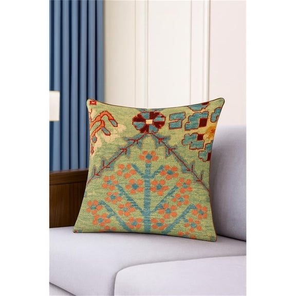 Pemberly Row Luxurious Accent Cushion Cover Only in Multi Color