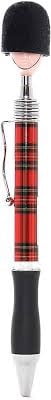Piper Head Pen with Tartan Barrel