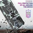 thumbnail image 2 of Funda protectora magnética de TPU + PC con soporte para Samsung Galaxy A52 4g/5g con armadura de camuflaje a prueba de golpes, 2 of 5