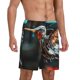 thumbnail image 2 of Fotbe Futuristic Robot Hummingbird Pantalones Cortos de Pijama para Hombre, Ropa de Dormir, Pantalones de Pijama Cortos para Hombre-Small, 2 of 6
