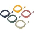 thumbnail image 1 of Egg Frying Rings, Silicone Stainless Steel High Temperature Resistant 5 PCS Handle Omelet Rings for Home, 1 of 5