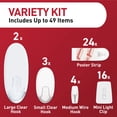 thumbnail image 4 of Command Clear Hooks Party Decoration Variety Kit, Holds up to 4 lb., Hangs up to 16 Items and 30 ft. of Lights, 4 of 9