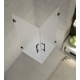 thumbnail image 6 of Aston SEN989F-CH-32-10 Vanora 32" Wide X 32" Deep X 72" High Frameless Hinged Shower, 6 of 7