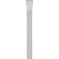 thumbnail image 3 of Ekena Millwork 2"W x 18"D x 18"H Hamilton Steel Bracket, White Primer, 3 of 11