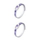 thumbnail image 4 of Methold Collar que expulsa parásitos, collares antipiojos, redondo, lavable, fragancia, suministro para mascotas, ajustable, universal, morado Púrpura 2piezas, 4 of 6