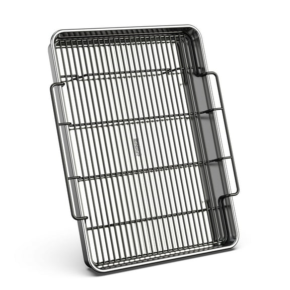 Baker's Secret Roaster with Rack Pure Aluminum 100% Recycled