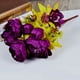 thumbnail image 4 of Ramo de flores de peonía artificial Oficina en el hogar Decoración floral falsa Ramo de flores de seda para banquete de boda, Morado oscuro Eigraketly HA7181-09B, 4 of 6