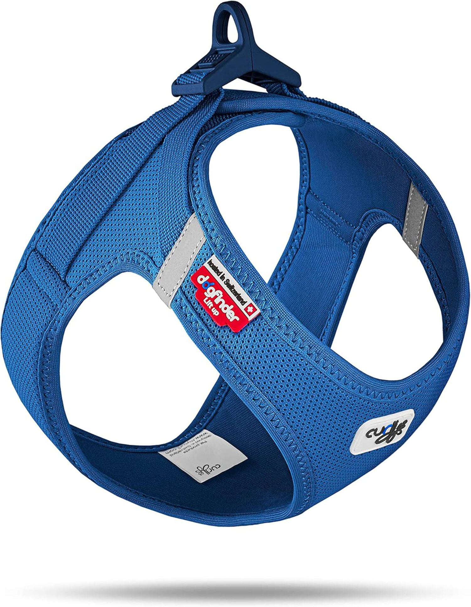 Curli AG 640096 Clasp Vest Air-Mesh Dog Harness, Red - Medium