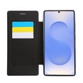 thumbnail image 3 of For Samsung Galaxy S26+ 5G Wallet Cell Cover, RFID Blocking, PU Leather,Compatible With MagSafe , With Flip Card Holder, Ultra Thin Electroplated Rotating Bracket Magneti Protective Cover,Black, 3 of 9