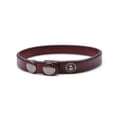 thumbnail image 4 of Pulsera de cuero genuino marrón NXE unisex, 4 of 5