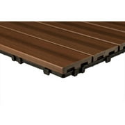 Kontiki Interlocking Deck Tiles - Composite QuickDeck Series - Ipe / 12"x12"x1" - 460 sq ft/pallet (46 box)