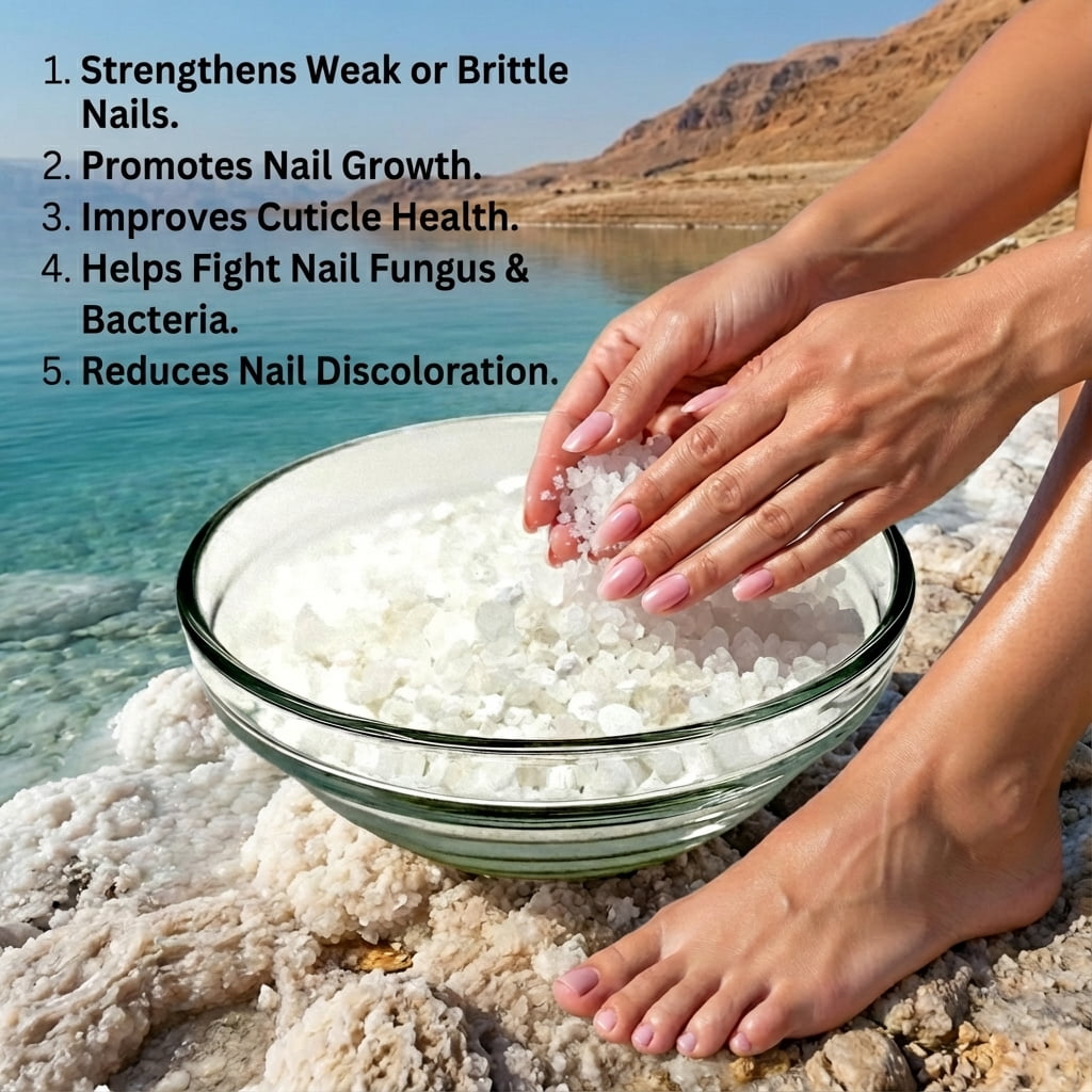 Dead sea salt coarse grain organic crystals 100% pure all natural 5 lb