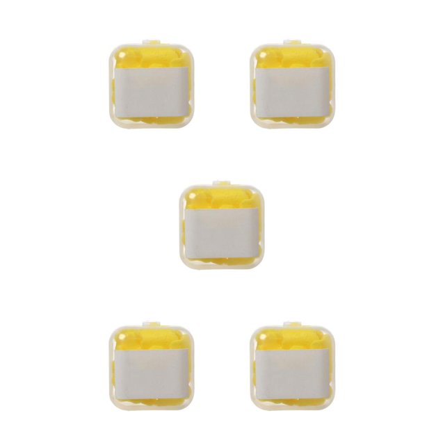 Kearding Jabón Papel Mano Desechable Perfumado Viaje Limpieza Baño Camping Pétalo Rebanada Suministros Caja Portátil Amarillo Type2 NO2