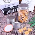 thumbnail image 2 of SHISUYAN 1 Set 24Pcs Practical Air Tight Split Type Aluminum Secure Mason Jar Lids, 2 of 8