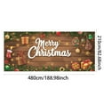 thumbnail image 2 of Garage Banner Holiday Decorations Festive Decoration Polyester Material Weather Resistant Easy Installation Eye Catching Design for Seasonal Celebrations Family Gatherings Outdoor Indoor, 2 of 5