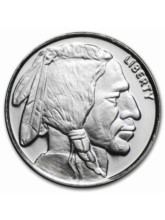 Collectible 1 oz Silver Round - Buffalo