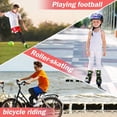 thumbnail image 4 of Yuarrent Mangas de nailon para piernas durante deportes, protección de tela transpirable, baloncesto, agradable para la piel, 4 Uds. Ropa Deportiva, Zapatos Espalda+Blanco, 4 Uds. XL, 4 of 6