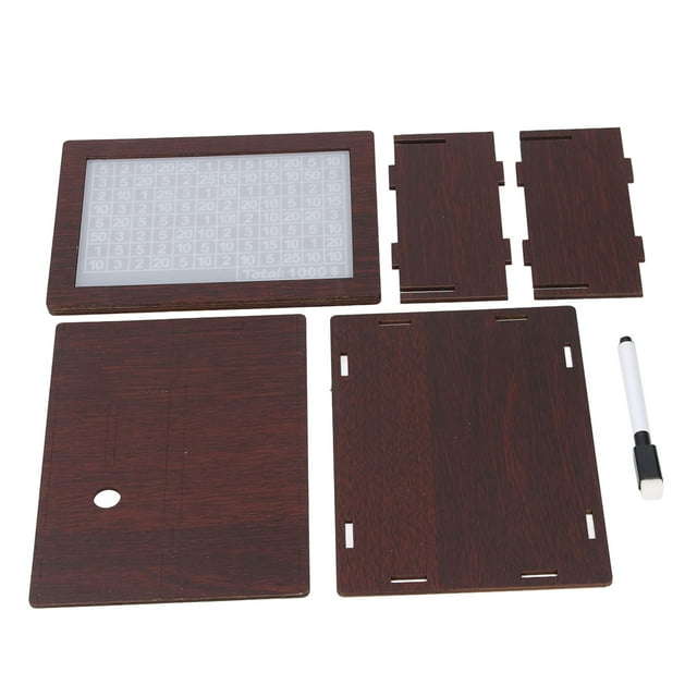 Money Storage Box, Sturdy and Reusable Fine Workmanship Cash Vault Saving Box for Home Decoration for All Ages 1000 Dollars,2000 Dollars,5000 Dollars,10000 Dollars