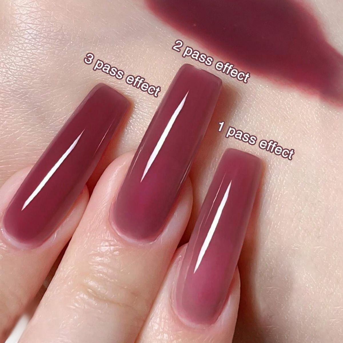 6Pcs Gel Polish Set, 6 Vibrant Colors UV Gel Nail Polish Red Blue Green Christmas Gift for Women Girls