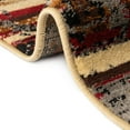 thumbnail image 6 of Unique Loom Saturn Collection Area Rug - Vue (6' x 9' Rectangle Multi/Beige), 6 of 12