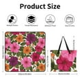thumbnail image 2 of Vibrant Floral Seamless Pattern Design Picnic Blanket Waterproof Outdoor Beach Blanket Hand-held Pad Suitable for Travel, Camping, Beach, Family Gatherings, 2 of 7