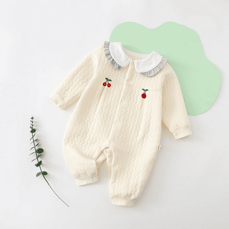 

Breampot Yellow Newborn Baby Clothes Autumn And Winter Warm Winter Baby Clothes Baby Climbing Clothes Baby Clothes