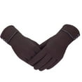 thumbnail image 4 of 2 Pairs Womens Touchscreen Gloves Winter Warm Thermal Soft Lined Thick Texting Gloves Windproof Driving Gloves for Ladies Girls, 4 of 9