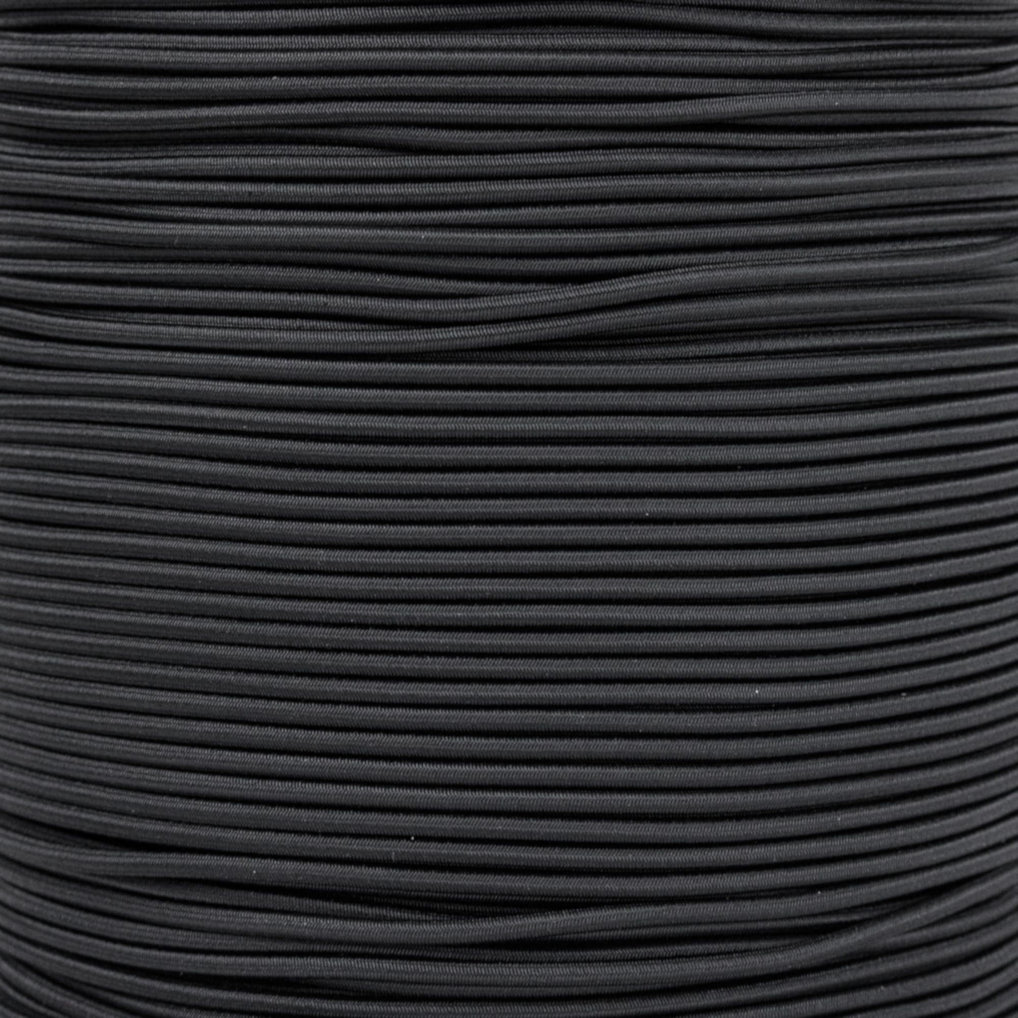 100 Feet, Midnight Blue Made in USA Paracord Planet 1/4 Inch Elastic Cord Crafting Stretch String 