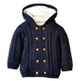 thumbnail image 1 of Abrigo De Invierno Para Niños Pequeños, Chaquetas De Abrigo Para Niños Y Niñas, Suéter Grueso De Otoño Para Niños, Abrigo De Algodón De Felpa, Suéter Azul Odeerbi LM103-7925, 1 of 6