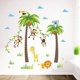 thumbnail image 2 of Jungle Wall Stickers Mural Decals Bedroom Kids Baby Nursery Living Room, 2 of 5