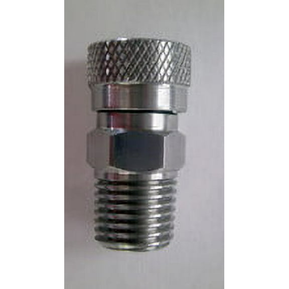 Paintball Adapter QD Female Fill Nipple to 1/4" NPT Male Replacement Valve S141