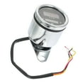 thumbnail image 2 of MIANGASTORE Universal LED Digital Tachometer Speedometer Motorcycle Gauge Waterproof 12V (Silver), 2 of 9