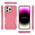 thumbnail image 6 of CoverON For Apple iPhone 15 Pro Phone Case, Military Grade Heavy Duty Rugged Cover Grip, Pink, 6 of 9