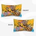 thumbnail image 4 of Haiem Pillowcase for Hair and Skin Queen - Animals on Noah's Ark1 Printed Soft Pillowcase with Envelope Closure-20"x30", 4 of 9