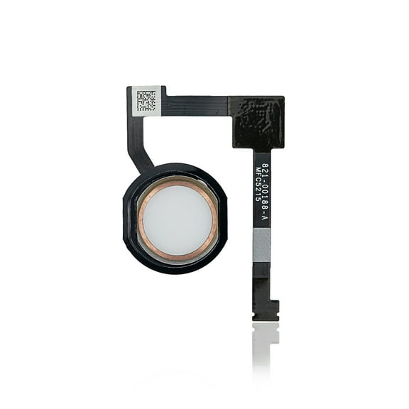 Replacement Home Button With Flex Compatible For iPad Mini 4 (Gold)