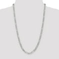 thumbnail image 2 of 14K White Gold 6mm Flat Figaro Chain 18", 2 of 6