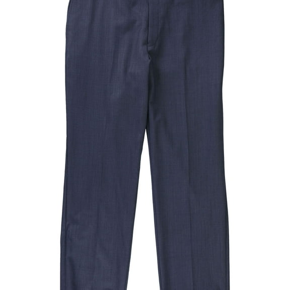 Ralph Lauren Mens Slim Fit Dress Pants Slacks, Blue, 36W x 30L