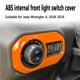thumbnail image 3 of Cubierta De Plástico Funcional Para Interruptor De Lámpara De Faro, Cubierta De Luz Delantera Firme, Decoración Moderna, Accesorios Interiores Aptos Para Jeep Wrangler 2018-2021 Jl Jlu Y Gladiator Jt Methold VI009422-02, 3 of 7