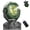 Green, variant on Rechargeable Rotating Misting Fan with App Control - Long Runtime Camping Fan with 360mL Water Tank, RGB Color Changing Lights, USB Charger Output and Hanging Hook for Patio, Tent, Garden, Bedroom an