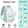 thumbnail image 5 of Nautical Lightweight Backpack - Waterproof School Bag with Anchor & Fish Print, Ergonomic Support & Spacious Storage, 5 of 5