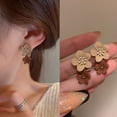 thumbnail image 2 of EKE Women’s Earrings Retro Vintage Elegant Design Lightweight Fashion Jewelry for Daily and Formal Wear, 2 of 10