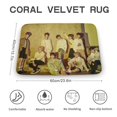 thumbnail image 2 of Stray Kids Bath Mats, Non Slip Floor Mat, Fluffy Absorbent Bath Rugs, Machine Washable Bathroom Rugs, Bath Carpet for Bathroom Floor, Shower, 2 of 8