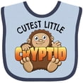 thumbnail image 3 of Inktastic Cutest Little Cryptid Bigfoot Boys or Girls Baby Bib, 3 of 4