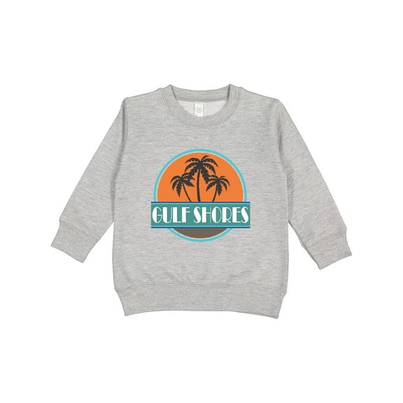 Inktastic Gulf Shores Alabama Vacation Toddler Sweatshirt