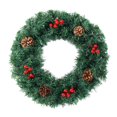 thumbnail image 3 of Christmas Wreath Front Door Decoration Wreath Winter Garland with Ball Ornaments for Home Decor House Xmas Party Outdoor Indoor, 3 of 5