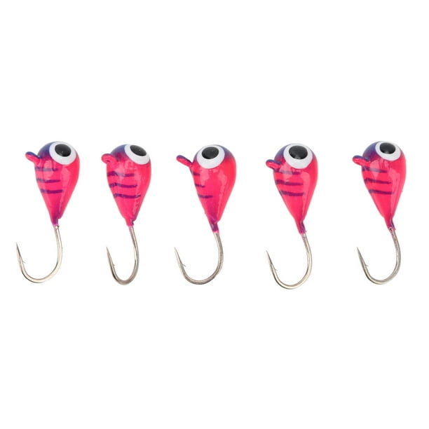 Estink Ice Fishing Lures, Exquisite Workmanship Bright Color Winter Ice Fishing Jigs For Sea