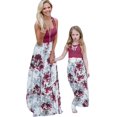 thumbnail image 3 of Mamá y yo vestidos a juego de manga larga ropa a juego familiar trajes con talla grande, 3 of 5