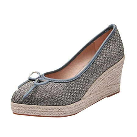 

KI-8jcuD Womens Slides Size 8 Wedge Platform Espadrilles Single Women High Heel Bow Fisherman Women Pointed Shose Of Women Size 11 Sandals Women Wooden For Women Sandals H Sandals For Women Heeled S